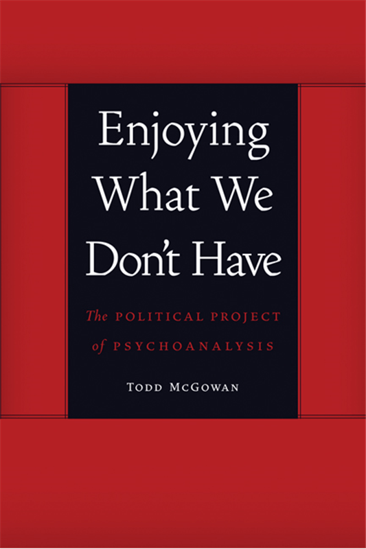Enjoying What We Don’t Have: Interview with Philosopher Todd&nbsp;McGowan